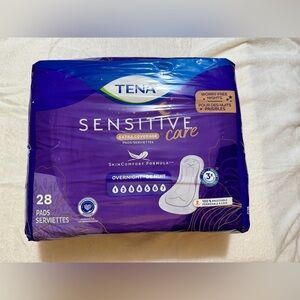 TENA Sensitive Care Overnight Pads 28 Count